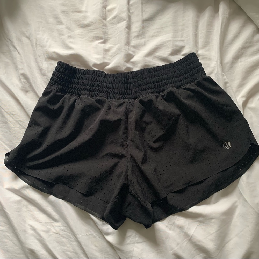 Mid Rise Running Shorts